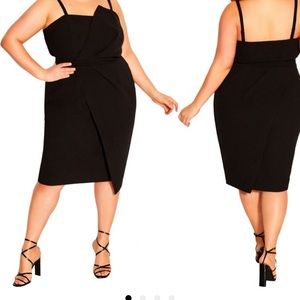 City chic dress plus size